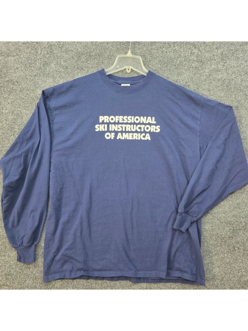 Fruit of the Loom Ski Instructors of America T Shirt XXL Navy Ski Lodge Outdoor